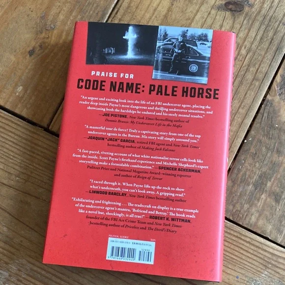 Code Name: Pale Horse Book hardback with jacket - Picture 3 of 6